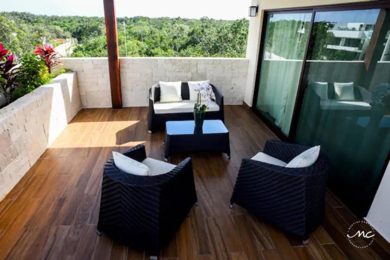 Penthouse Blue Luxury La Veleta Apartment Tulum Exterior photo