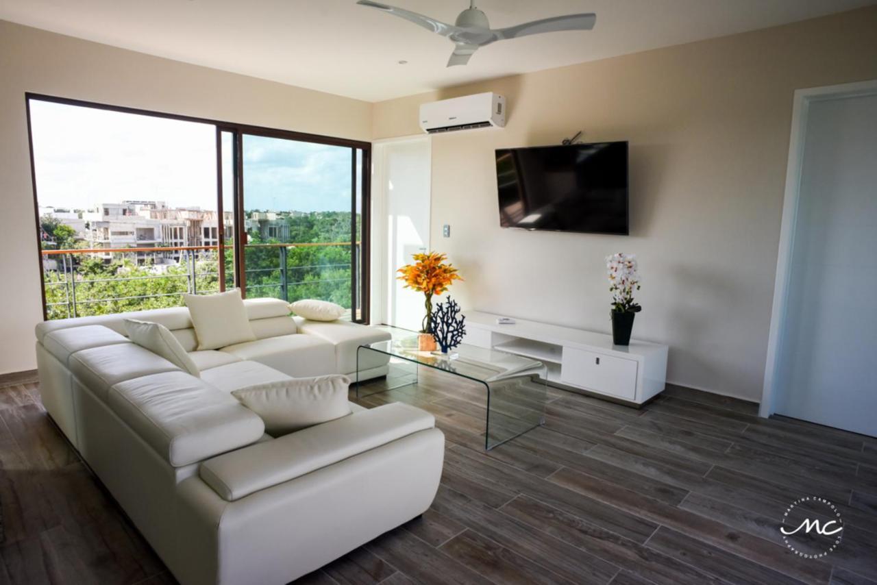 Penthouse Blue Luxury La Veleta Apartment Tulum Exterior photo